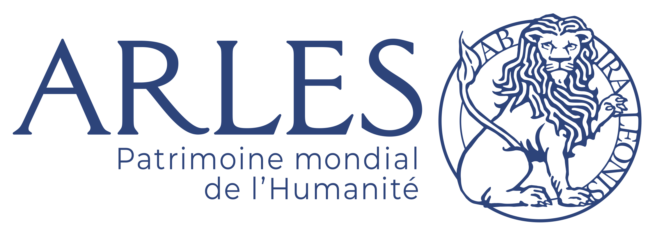 Logo Ville Arles médiathèque Arles Patrimoine mondial de l'Humanité